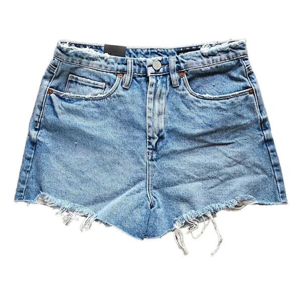 Blank NYC Pants - BLANK NYC The Reeve Cut-Off Denim Short Cruise Control 26